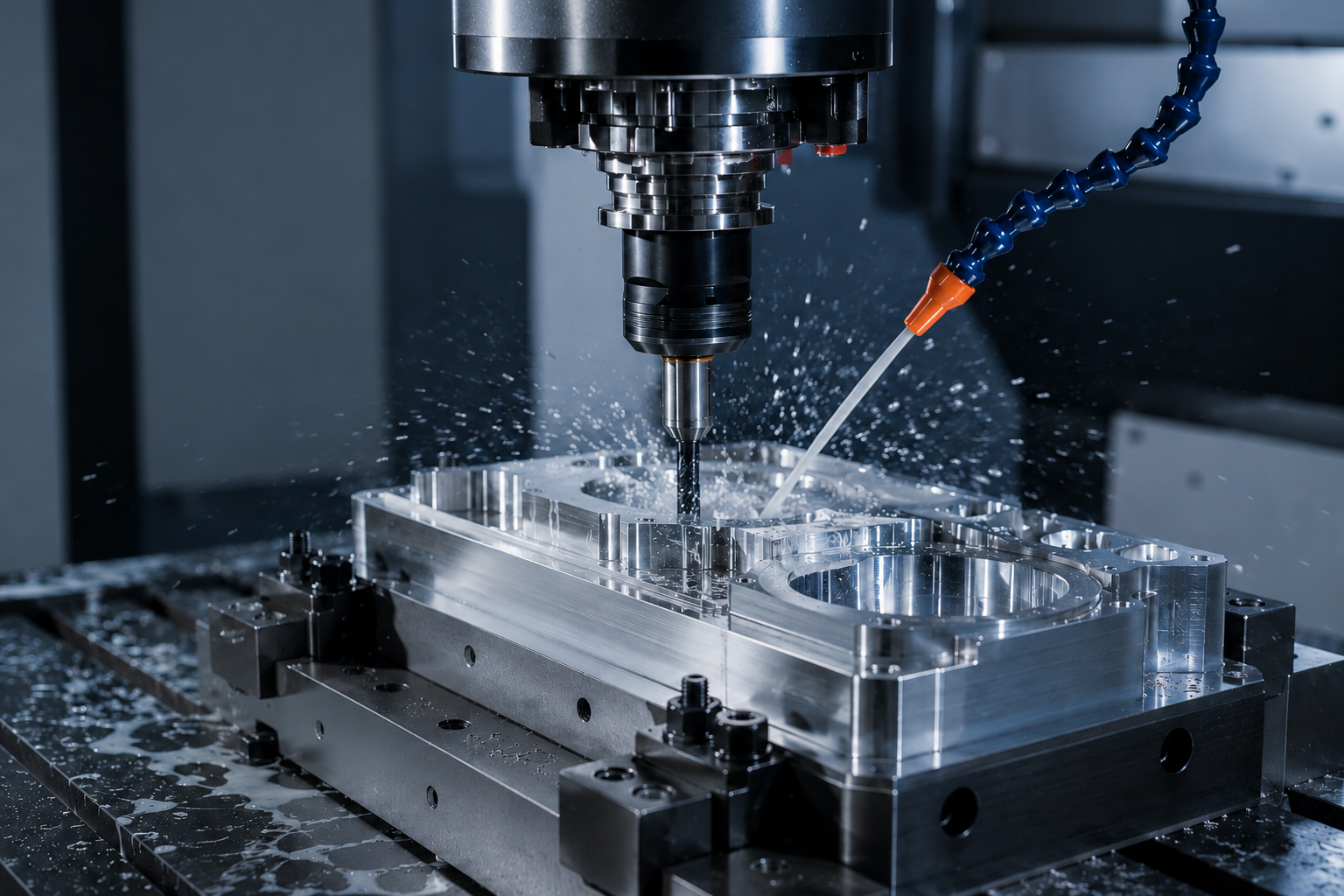 CNC Swiss machine workshop VOLCRIX Electronics
