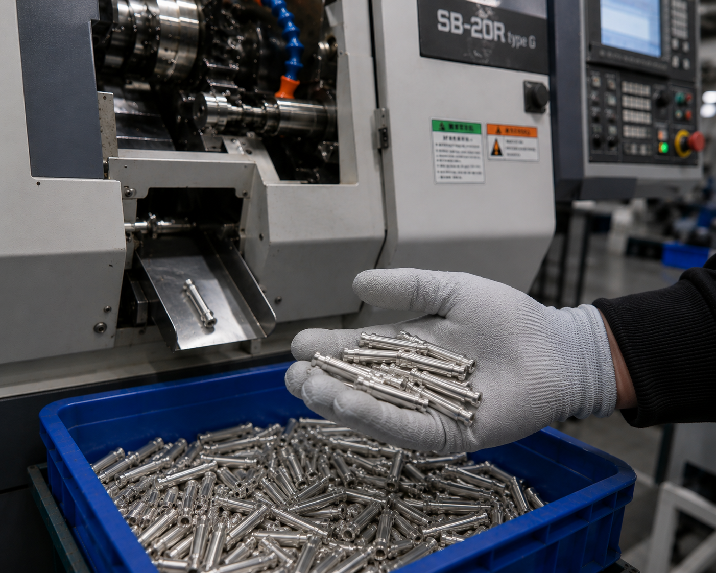 Swiss machined connector pins for EV chargers
