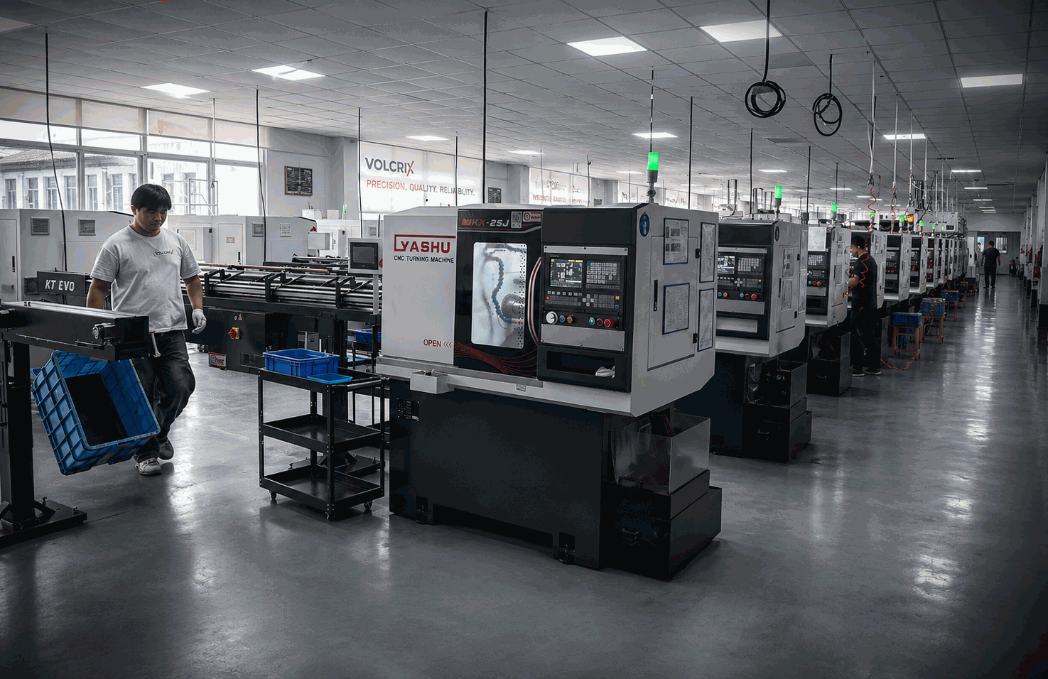 Precision Swiss turning - Swiss Turning workshop