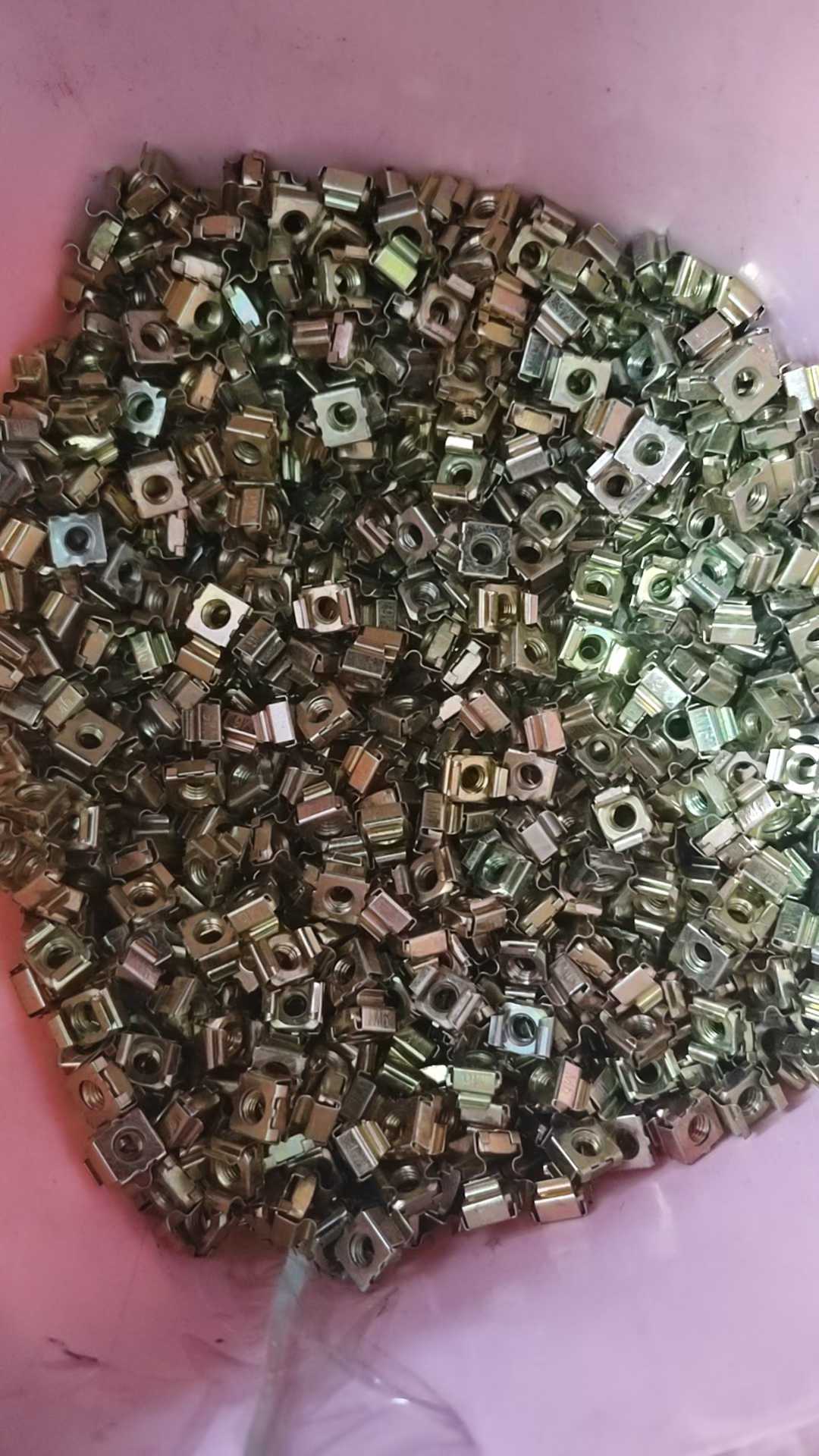 Custom cage nut bulk production