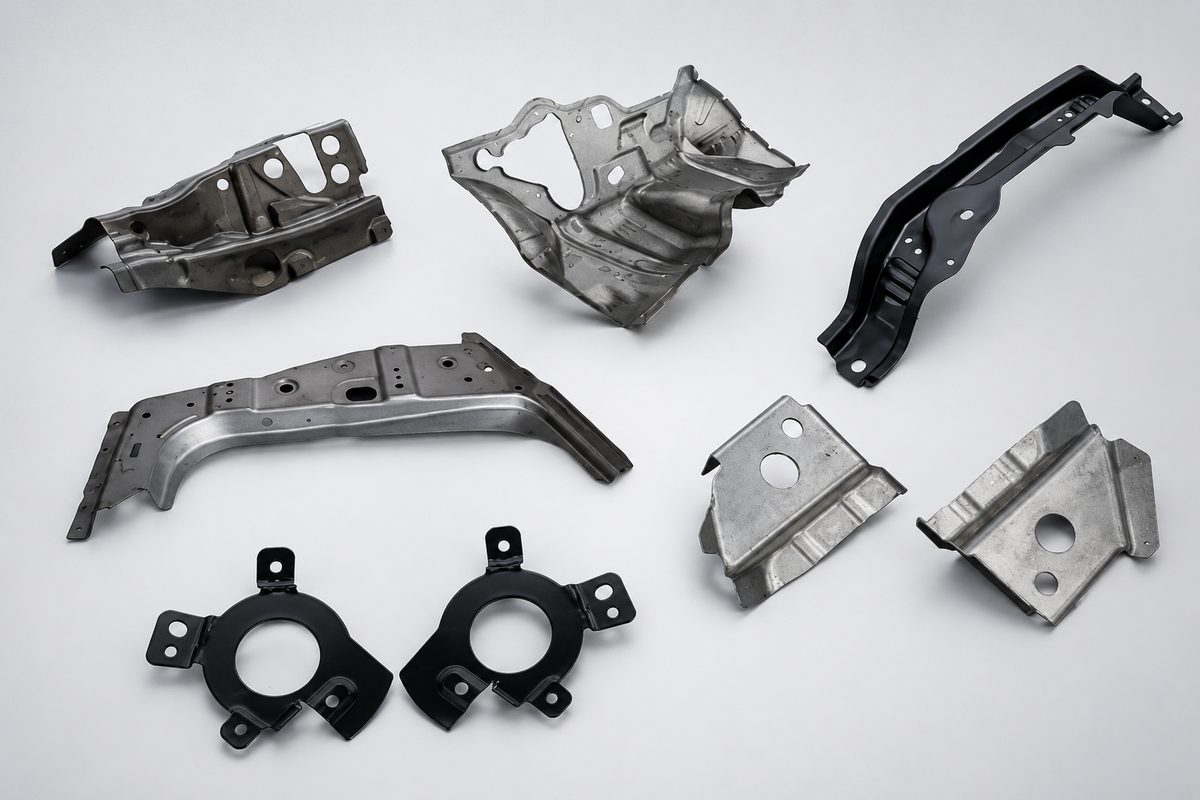 Progressive die stamping parts